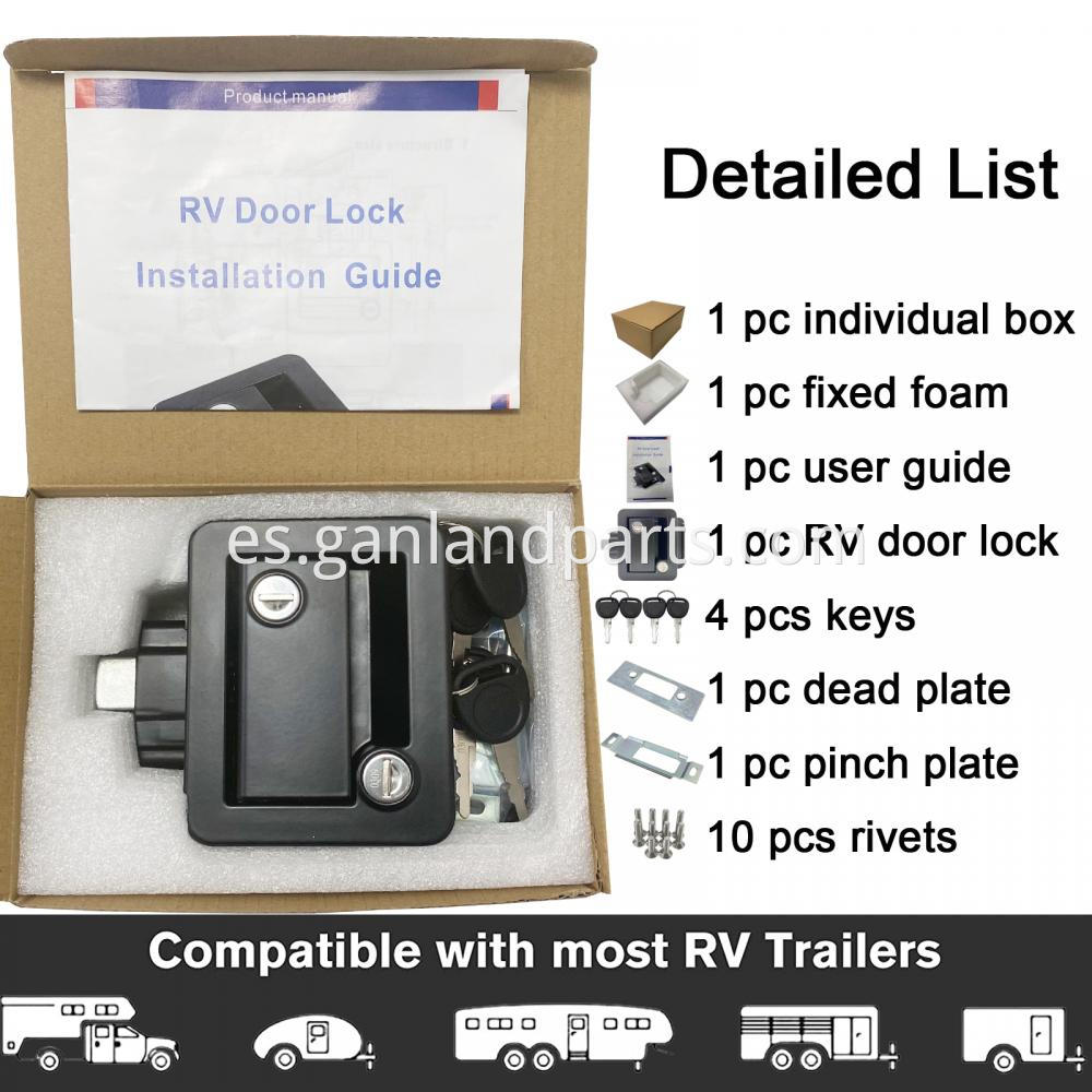 RV Door Lock